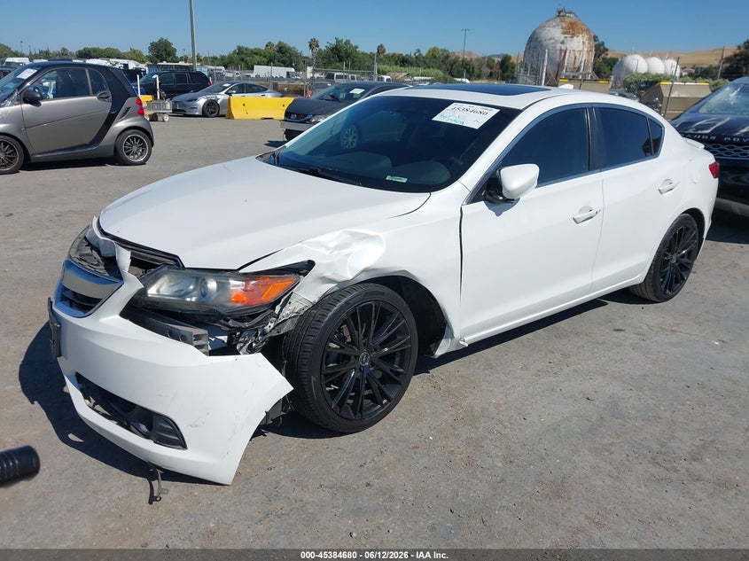 2014 Acura Ilx VIN 19VDE1F78EE014748 IAAI salvage auction — FRONT END, Salvage (California), sold $1,200 on 2026-07-09 (photo 2)
