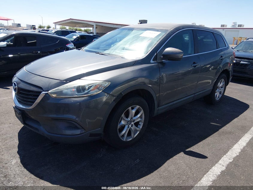 2015 Mazda Cx-9 VIN JM3TB2CV7F0460573 IAAI salvage auction — NORMAL WEAR, Clear (Nevada), sold $250 on 2026-07-31 (photo 2)