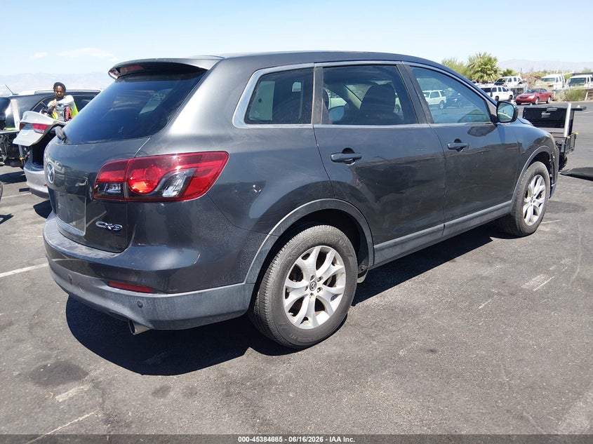 2015 Mazda Cx-9 VIN JM3TB2CV7F0460573 IAAI salvage auction — NORMAL WEAR, Clear (Nevada), sold $250 on 2026-07-31 (photo 4)