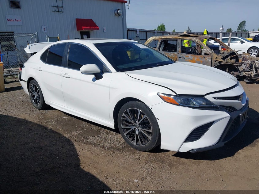2018 Toyota Camry VIN JTNB11HK9J3036072 IAAI salvage auction — REAR END, Bill Of Sale (Washington), sold $4,650 on 2026-07-07 (photo 1)