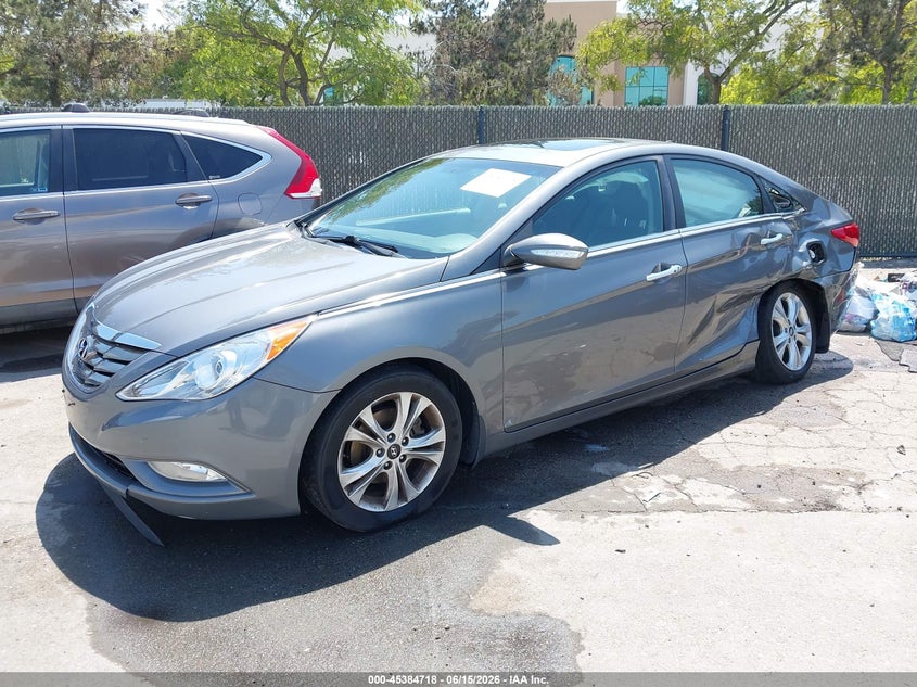 2013 Hyundai Sonata VIN 5NPEC4AC6DH716147 IAAI salvage auction — LEFT REAR, Salvage (California), sold $1,100 on 2026-07-20 (photo 2)