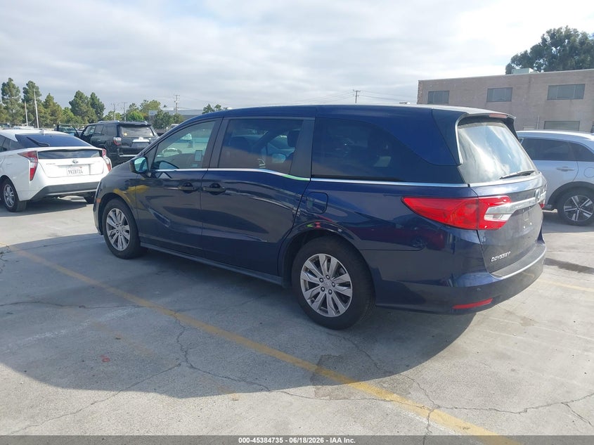 2019 Honda Odyssey VIN 5FNRL6H20KB075552 IAAI salvage auction — RIGHT FRONT, Salvage Title, sold $7,000 on 2026-07-29 (photo 3)
