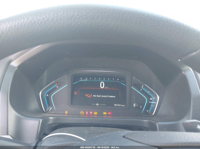2019 Honda Odyssey VIN 5FNRL6H20KB075552 IAAI salvage auction — RIGHT FRONT, Salvage Title, sold $7,000 on 2026-07-29 (photo 7)