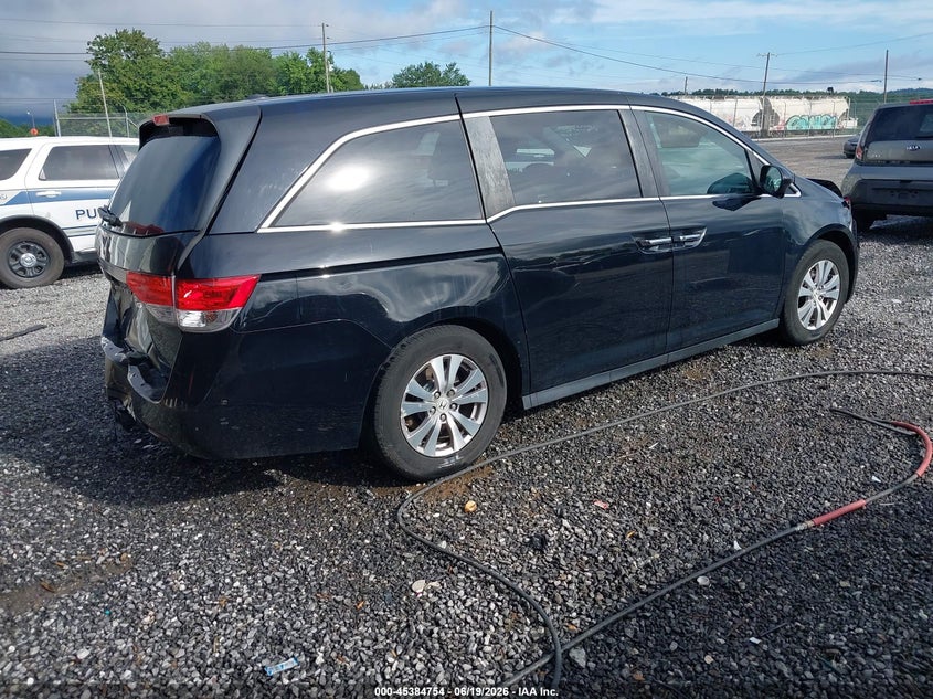 2015 Honda Odyssey VIN 5FNRL5H6XFB072063 IAAI salvage auction — FRONT & REAR, Salvage Title, sold $1,350 on 2026-07-24 (photo 4)