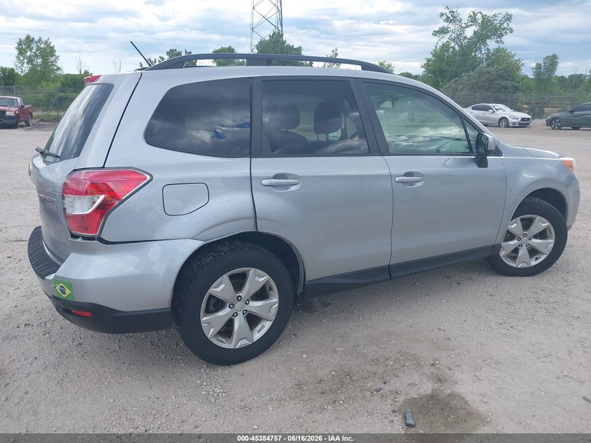 2015 Subaru Forester VIN JF2SJADC3FH515201 IAAI salvage auction — REAR END, Junk Bill Of Sale Mv2459 (Wisconsin), sold $3,075 on 2026-07-14 (photo 4)