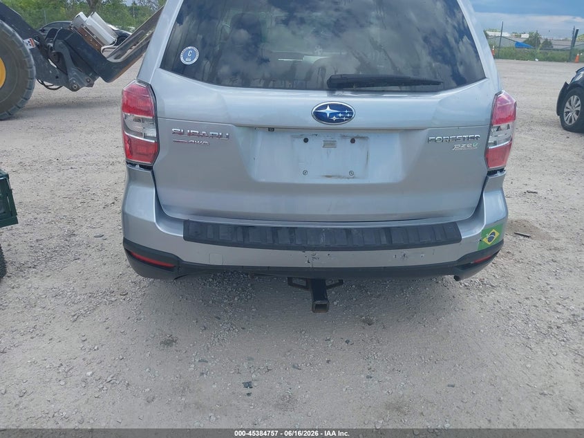 2015 Subaru Forester VIN JF2SJADC3FH515201 IAAI salvage auction — REAR END, Junk Bill Of Sale Mv2459 (Wisconsin), sold $3,075 on 2026-07-14 (photo 6)