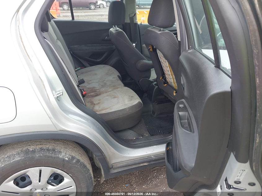 2016 Chevrolet Trax VIN KL7CJKSB9GB573527 IAAI salvage auction — NORMAL WEAR, Clear (Tennessee), sold $500 on 2026-07-16 (photo 8)