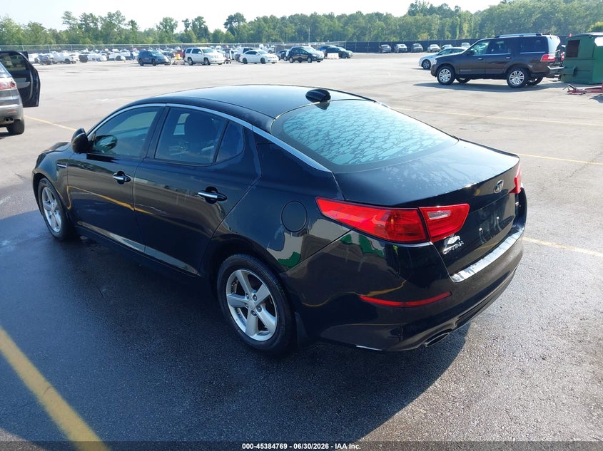 2015 Kia Optima VIN 5XXGM4A70FG463544 IAAI salvage auction — NORMAL WEAR, Repossession Paperwork (South Carolina), sold $850 on 2026-07-29 (photo 3)
