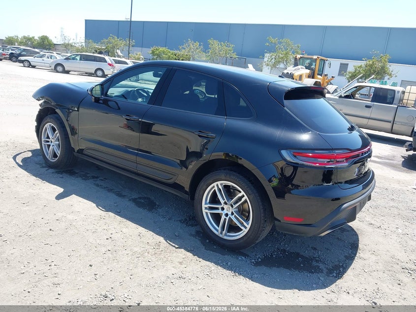 2023 Porsche Macan VIN WP1AA2A52PLB13009 IAAI salvage auction — FRONT END, Salvage (California), sold $6,800 on 2026-07-29 (photo 3)