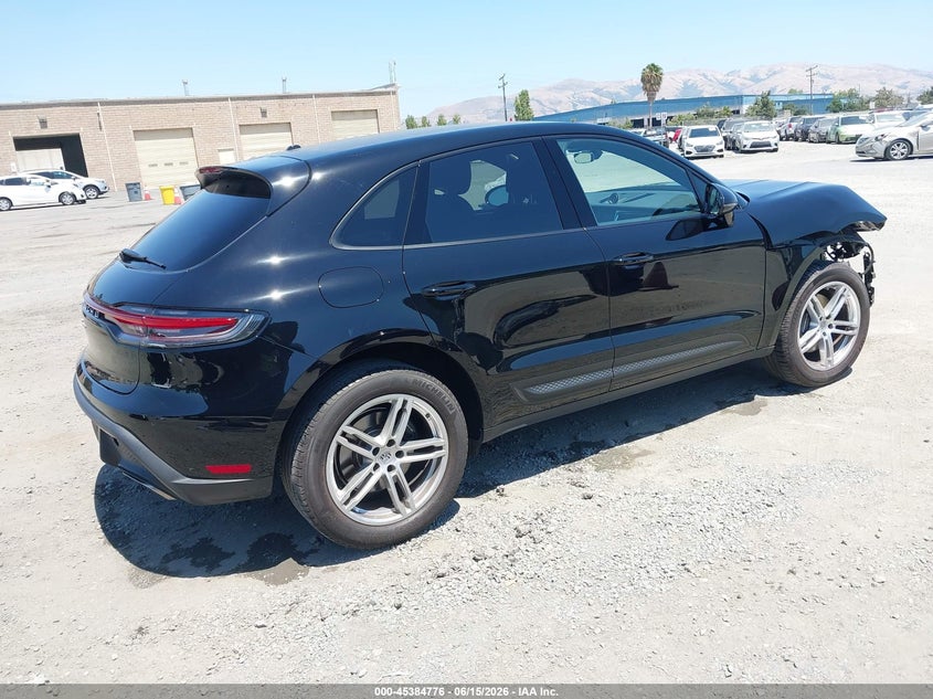 2023 Porsche Macan VIN WP1AA2A52PLB13009 IAAI salvage auction — FRONT END, Salvage (California), sold $6,800 on 2026-07-29 (photo 4)
