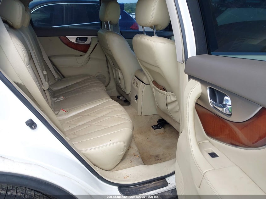 2009 Infiniti Fx35 VIN JNRAS18W59M159244 IAAI salvage auction — FRONT END, Junk (Oklahoma), sold $25 on 2026-07-28 (photo 8)
