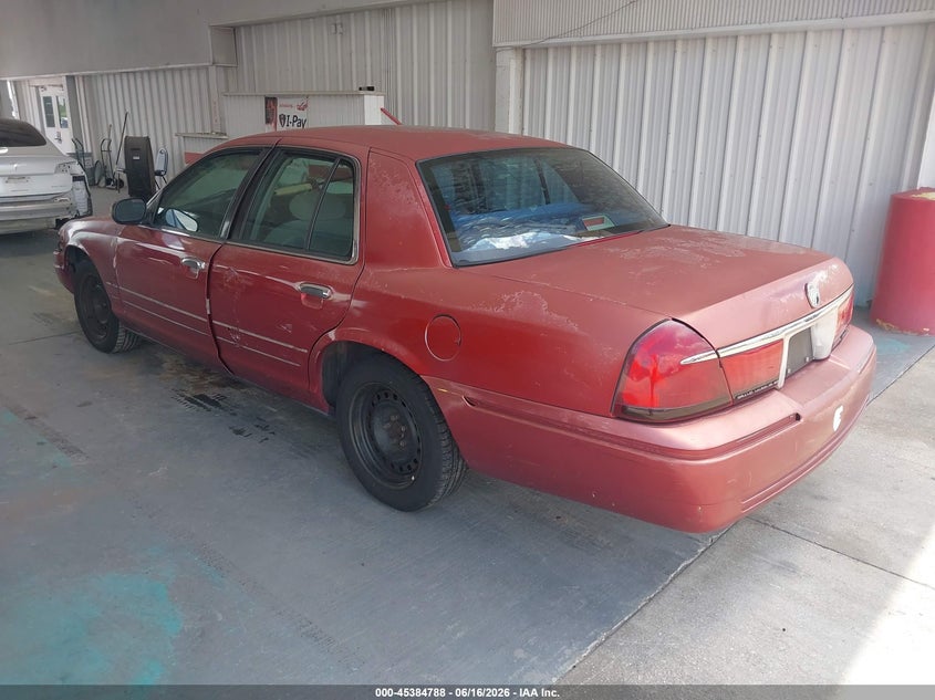 1998 Mercury Grand marquis VIN 2MEFM74W4WX618565 IAAI salvage auction — ALL OVER, Rebuildable (Florida), sold $250 on 2026-07-09 (photo 3)