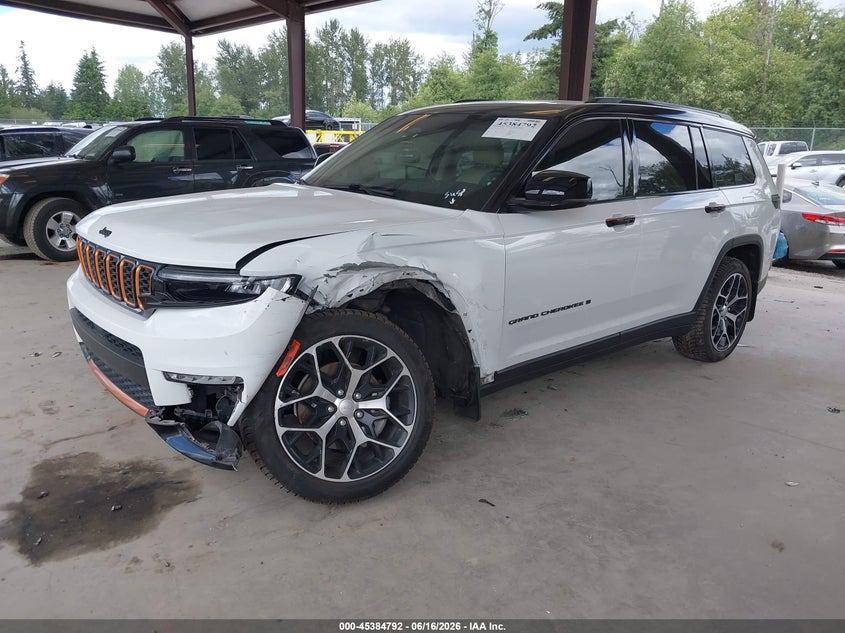 2021 Jeep Grand cherokee VIN 1C4RJKBG1M8211080 IAAI salvage auction — LEFT FRONT, Salvage Title, sold $9,600 on 2026-07-29 (photo 2)