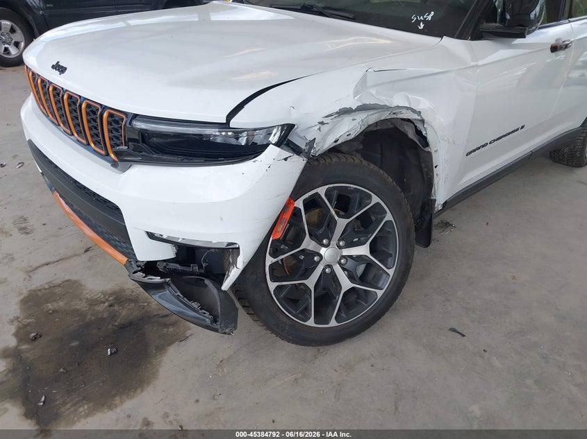 2021 Jeep Grand cherokee VIN 1C4RJKBG1M8211080 IAAI salvage auction — LEFT FRONT, Salvage Title, sold $9,600 on 2026-07-29 (photo 6)