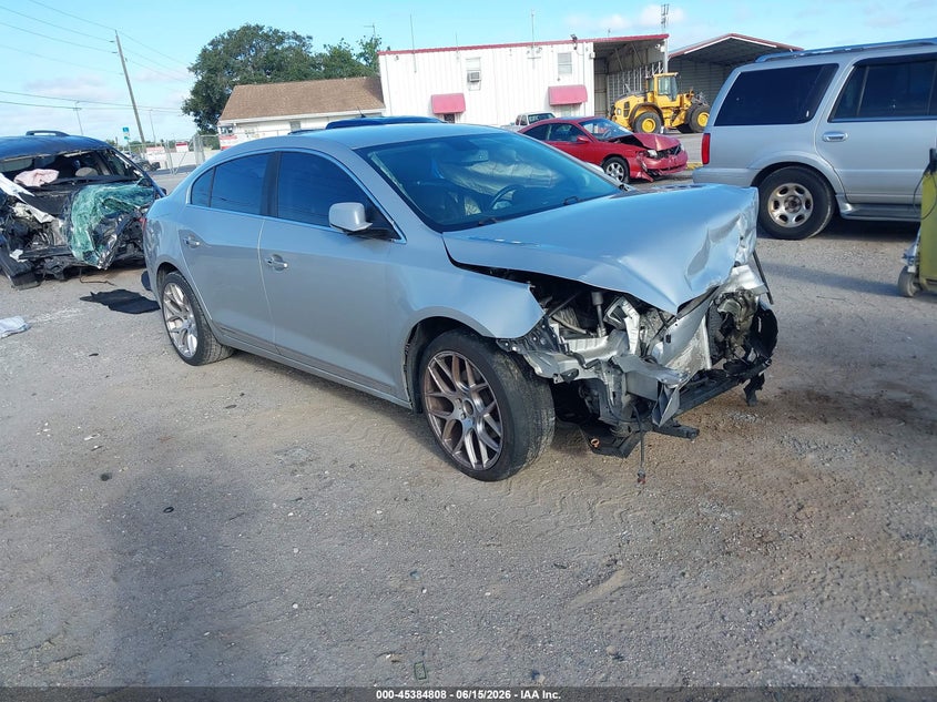 2013 Buick Lacrosse VIN 1G4GC5E31DF200776 IAAI salvage auction — FRONT END, Rebuildable (Florida), sold $275 on 2026-07-18 (photo 1)