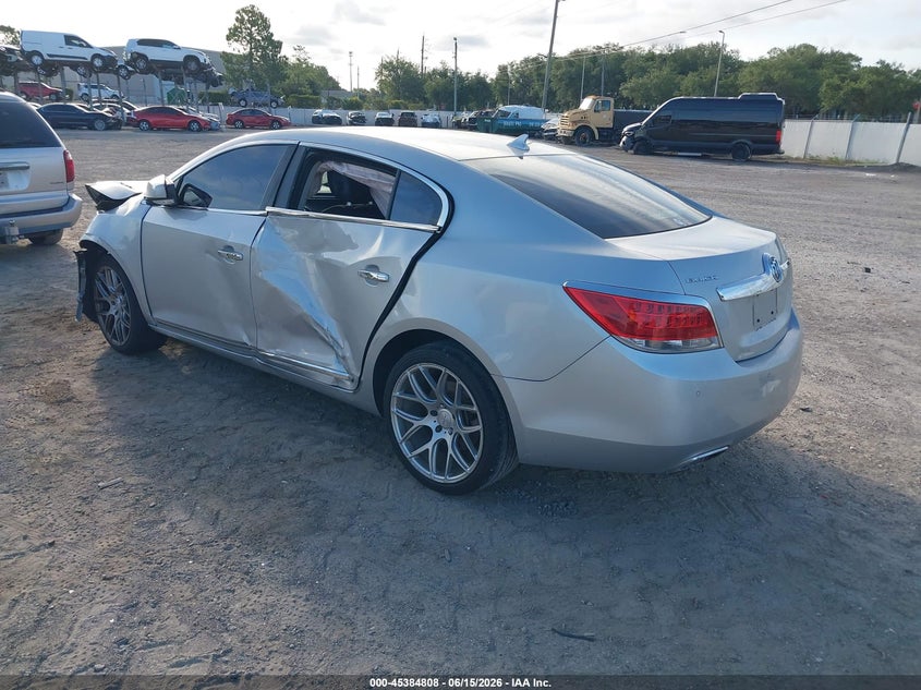 2013 Buick Lacrosse VIN 1G4GC5E31DF200776 IAAI salvage auction — FRONT END, Rebuildable (Florida), sold $275 on 2026-07-18 (photo 3)