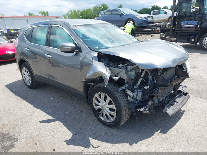 2015 Nissan Rogue VIN KNMAT2MV0FP547394 IAAI salvage auction — FRONT END, Mv-907A (New York), sold $950 on 2026-07-14 (photo 1)