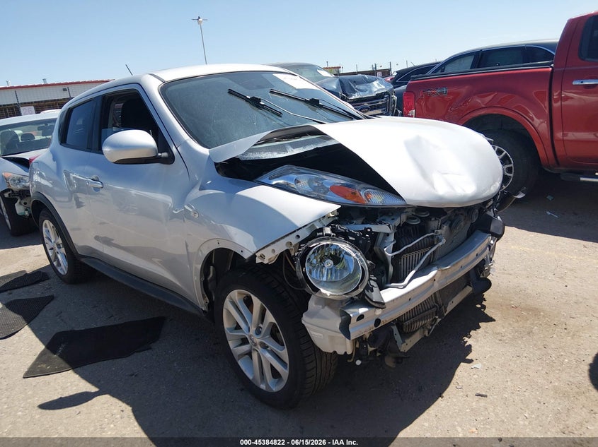 2013 Nissan Juke VIN JN8AF5MV2DT210002 IAAI salvage auction — FRONT END, Salvage (Colorado), sold $25 on 2026-07-28 (photo 1)