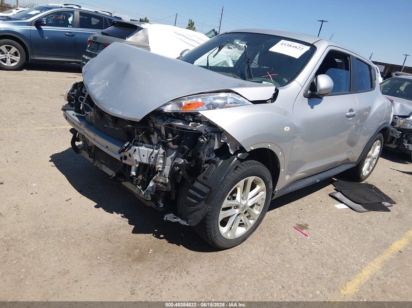 2013 Nissan Juke VIN JN8AF5MV2DT210002 IAAI salvage auction — FRONT END, Salvage (Colorado), sold $25 on 2026-07-28 (photo 2)