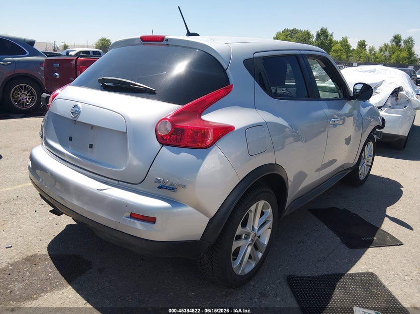 2013 Nissan Juke VIN JN8AF5MV2DT210002 IAAI salvage auction — FRONT END, Salvage (Colorado), sold $25 on 2026-07-28 (photo 4)