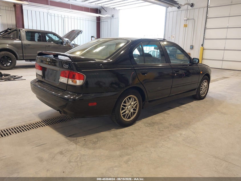 1999 Infiniti G20 VIN JNKCP11A8XT018162 IAAI salvage auction — FRONT END, Salvage (Utah), sold $25 on 2026-07-13 (photo 4)