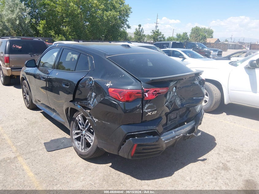 2026 BMW X2 VIN WBX63GM04T5414736 IAAI salvage auction — LEFT REAR, Clear (Colorado), sold $17,025 on 2026-07-28 (photo 3)
