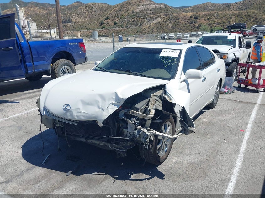 2004 Lexus Es 330 VIN JTHBA30G345001672 IAAI salvage auction — FRONT END, Salvage (California), sold $225 on 2026-07-15 (photo 2)