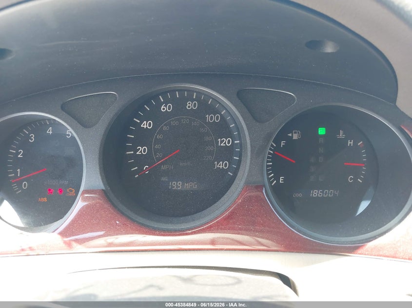 2004 Lexus Es 330 VIN JTHBA30G345001672 IAAI salvage auction — FRONT END, Salvage (California), sold $225 on 2026-07-15 (photo 7)