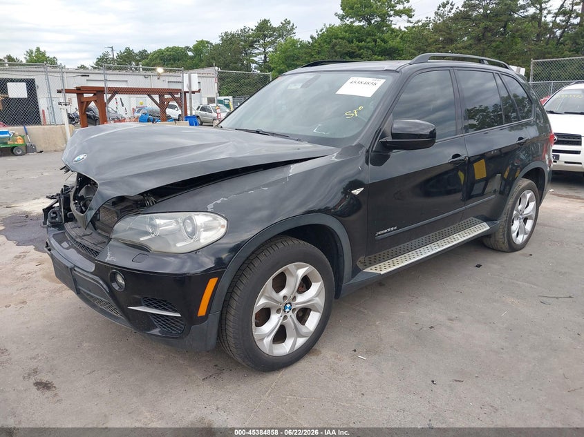 2012 BMW X5 VIN 5UXZW0C57CL672846 IAAI salvage auction — FRONT END, Mv-907A (New York), sold $1,550 on 2026-07-21 (photo 2)