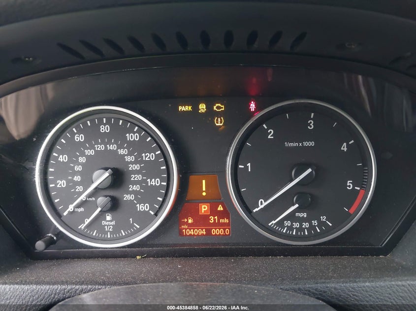 2012 BMW X5 VIN 5UXZW0C57CL672846 IAAI salvage auction — FRONT END, Mv-907A (New York), sold $1,550 on 2026-07-21 (photo 7)