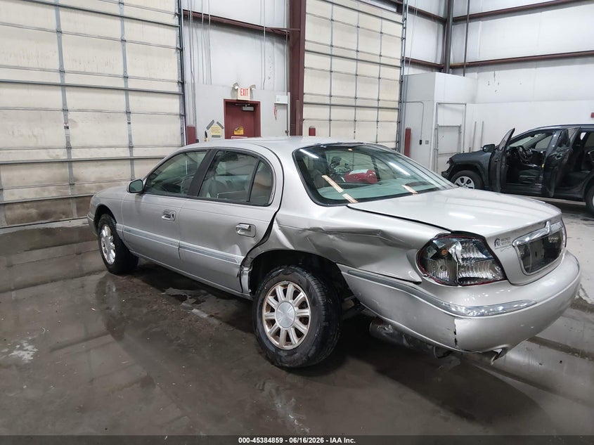 2002 Lincoln Continental VIN 1LNHM97V82Y684888 IAAI salvage auction — REAR END, Salvage (Idaho), sold $375 on 2026-07-24 (photo 3)