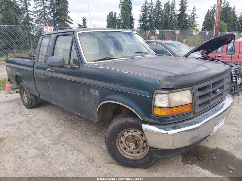 1994 Ford F-150 lightning VIN 1FTEX14Y1RKA13851 IAAI salvage auction — NORMAL WEAR, Clear (Washington), sold $375 on 2026-07-08 (photo 1)