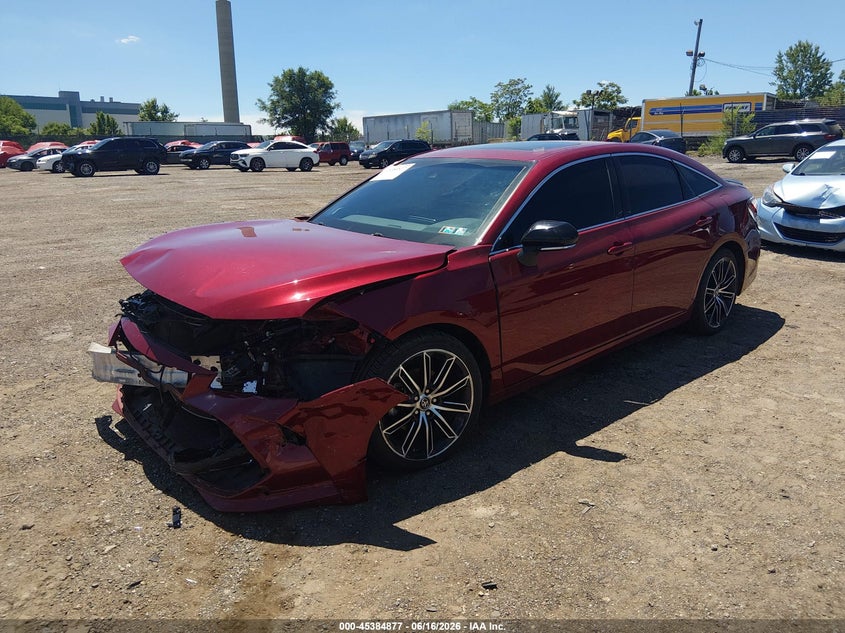 2019 Toyota Avalon VIN 4T1BZ1FB8KU003863 IAAI salvage auction — FRONT END, Salvage (Pennsylvania), sold $7,050 on 2026-07-17 (photo 2)