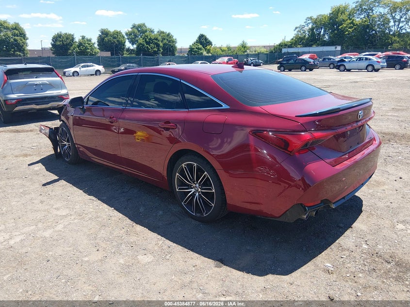 2019 Toyota Avalon VIN 4T1BZ1FB8KU003863 IAAI salvage auction — FRONT END, Salvage (Pennsylvania), sold $7,050 on 2026-07-17 (photo 3)