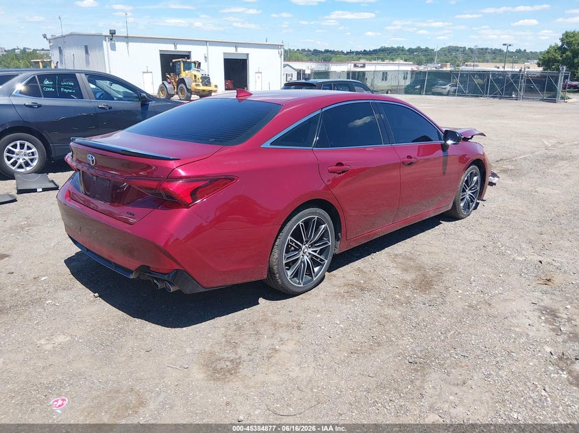 2019 Toyota Avalon VIN 4T1BZ1FB8KU003863 IAAI salvage auction — FRONT END, Salvage (Pennsylvania), sold $7,050 on 2026-07-17 (photo 4)
