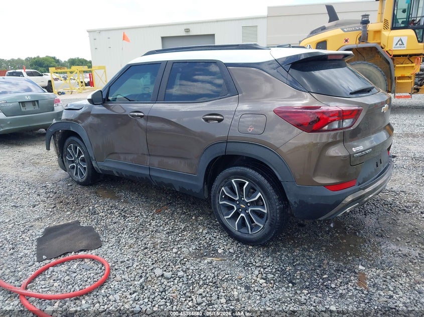 2022 Chevrolet Trailblazer VIN KL79MVSL7NB067896 IAAI salvage auction — LEFT FRONT, Salvage Title, sold $25 on 2026-07-31 (photo 3)