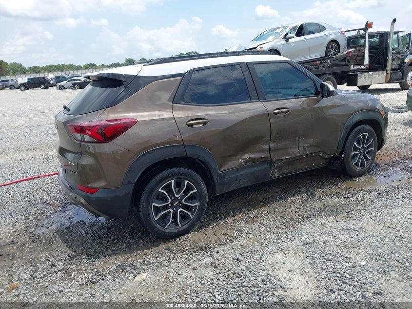2022 Chevrolet Trailblazer VIN KL79MVSL7NB067896 IAAI salvage auction — LEFT FRONT, Salvage Title, sold $25 on 2026-07-31 (photo 4)