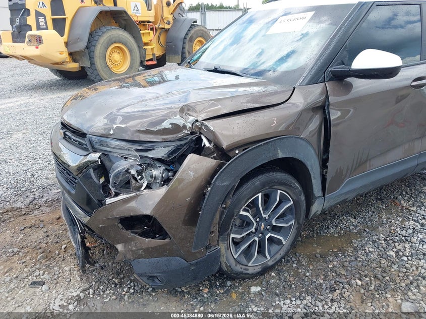 2022 Chevrolet Trailblazer VIN KL79MVSL7NB067896 IAAI salvage auction — LEFT FRONT, Salvage Title, sold $25 on 2026-07-31 (photo 6)
