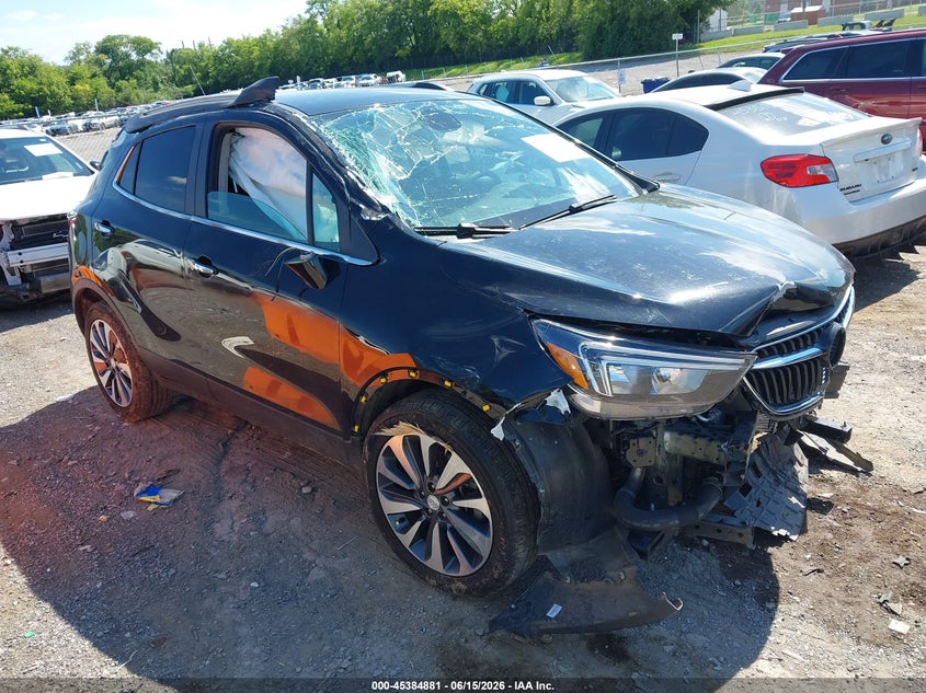 2022 Buick Encore VIN KL4CJASM4NB536536 IAAI salvage auction — FRONT END, Salvage (Tennessee), sold $550 on 2026-07-09 (photo 1)