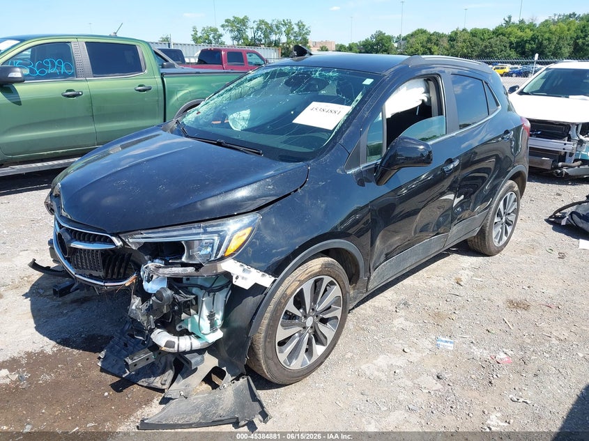 2022 Buick Encore VIN KL4CJASM4NB536536 IAAI salvage auction — FRONT END, Salvage (Tennessee), sold $550 on 2026-07-09 (photo 2)