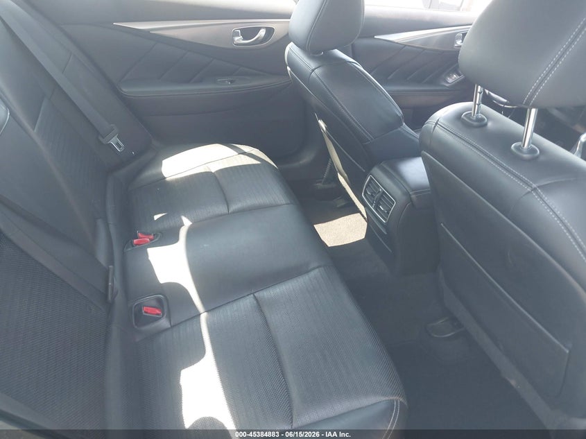 2015 Infiniti Q50 VIN JN1BV7AP9FM344218 IAAI salvage auction — LEFT SIDE, Salvage (California), sold $5,100 on 2026-07-13 (photo 8)