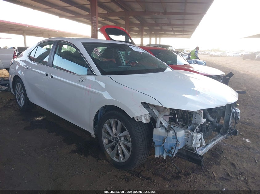 2021 Toyota Camry VIN 4T1C11AK1MU472492 IAAI salvage auction — FRONT END, Salvage (Arizona), sold $5,450 on 2026-07-12 (photo 1)