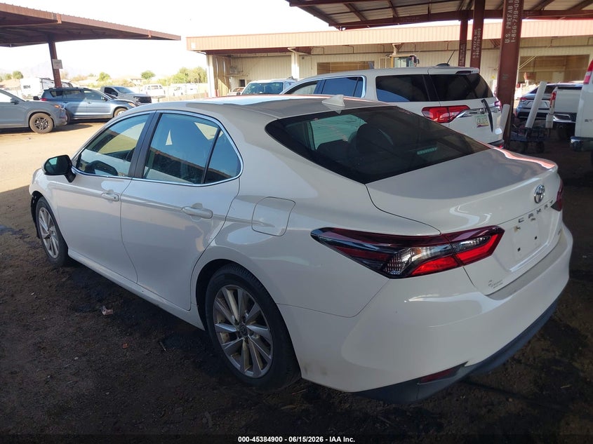 2021 Toyota Camry VIN 4T1C11AK1MU472492 IAAI salvage auction — FRONT END, Salvage (Arizona), sold $5,450 on 2026-07-12 (photo 3)