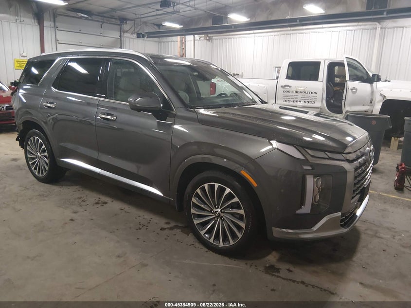 2025 Hyundai Palisade VIN KM8R7DGE1SU928452 — IAAI salvage auction photo