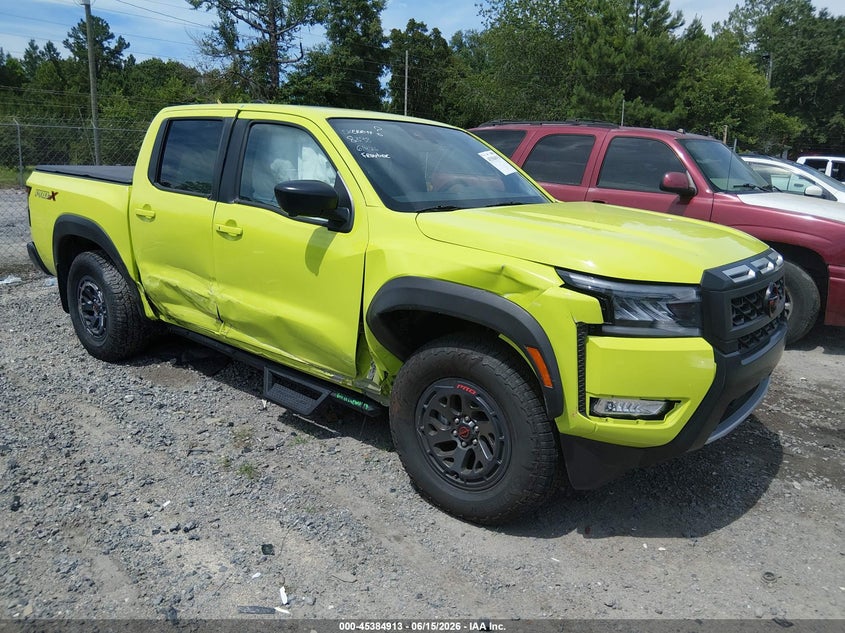 2026 Nissan Navara (frontier) VIN 1N6ED1EJ7TN600164 IAAI salvage auction — SIDE, Clear (South Carolina), sold $9,200 on 2026-08-19 (photo 1)