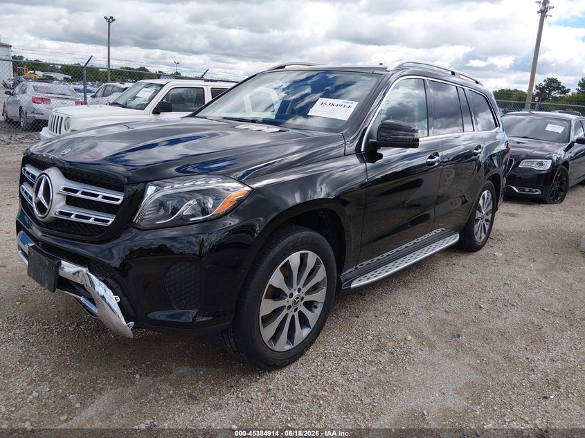 2019 Mercedes-benz Gls-klasse VIN 4JGDF6EEXKB230901 IAAI salvage auction — REAR END, Salvage (Illinois), sold $11,275 on 2026-07-28 (photo 2)