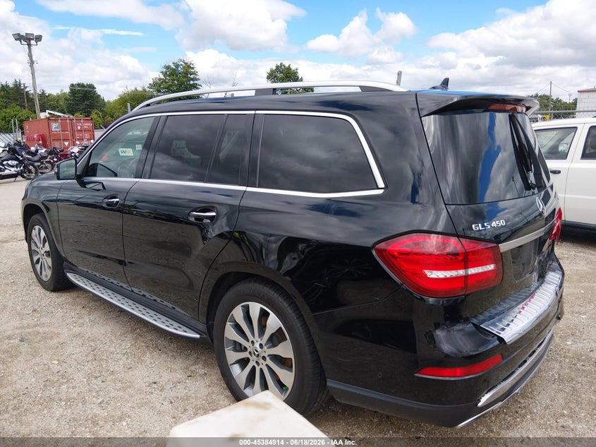 2019 Mercedes-benz Gls-klasse VIN 4JGDF6EEXKB230901 IAAI salvage auction — REAR END, Salvage (Illinois), sold $11,275 on 2026-07-28 (photo 3)