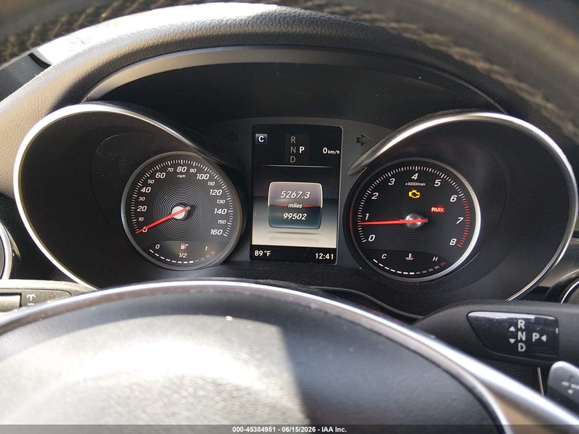 2018 Mercedes-benz Glc VIN WDC0G4JB2JF400752 IAAI salvage auction — REAR END, Salvage Title, sold $8,200 on 2026-08-12 (photo 7)