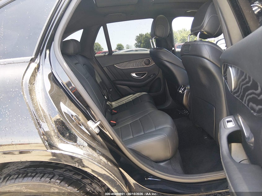 2018 Mercedes-benz Glc VIN WDC0G4JB2JF400752 IAAI salvage auction — REAR END, Salvage Title, sold $8,200 on 2026-08-12 (photo 8)