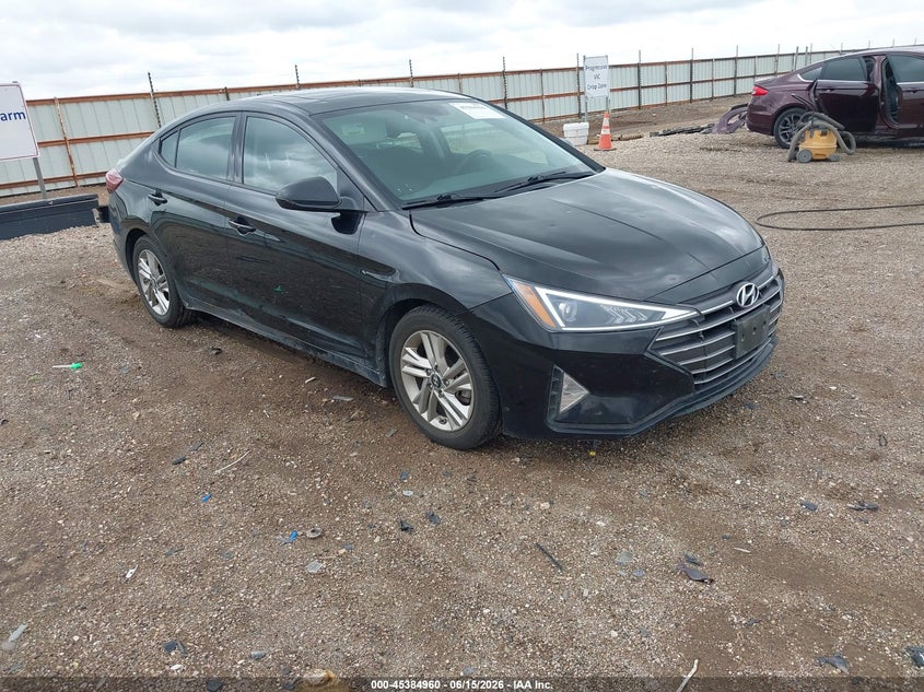 2019 Hyundai Elantra VIN 5NPD84LF7KH429742 IAAI salvage auction — HAIL, Original (Texas), sold $3,050 on 2026-07-26 (photo 1)